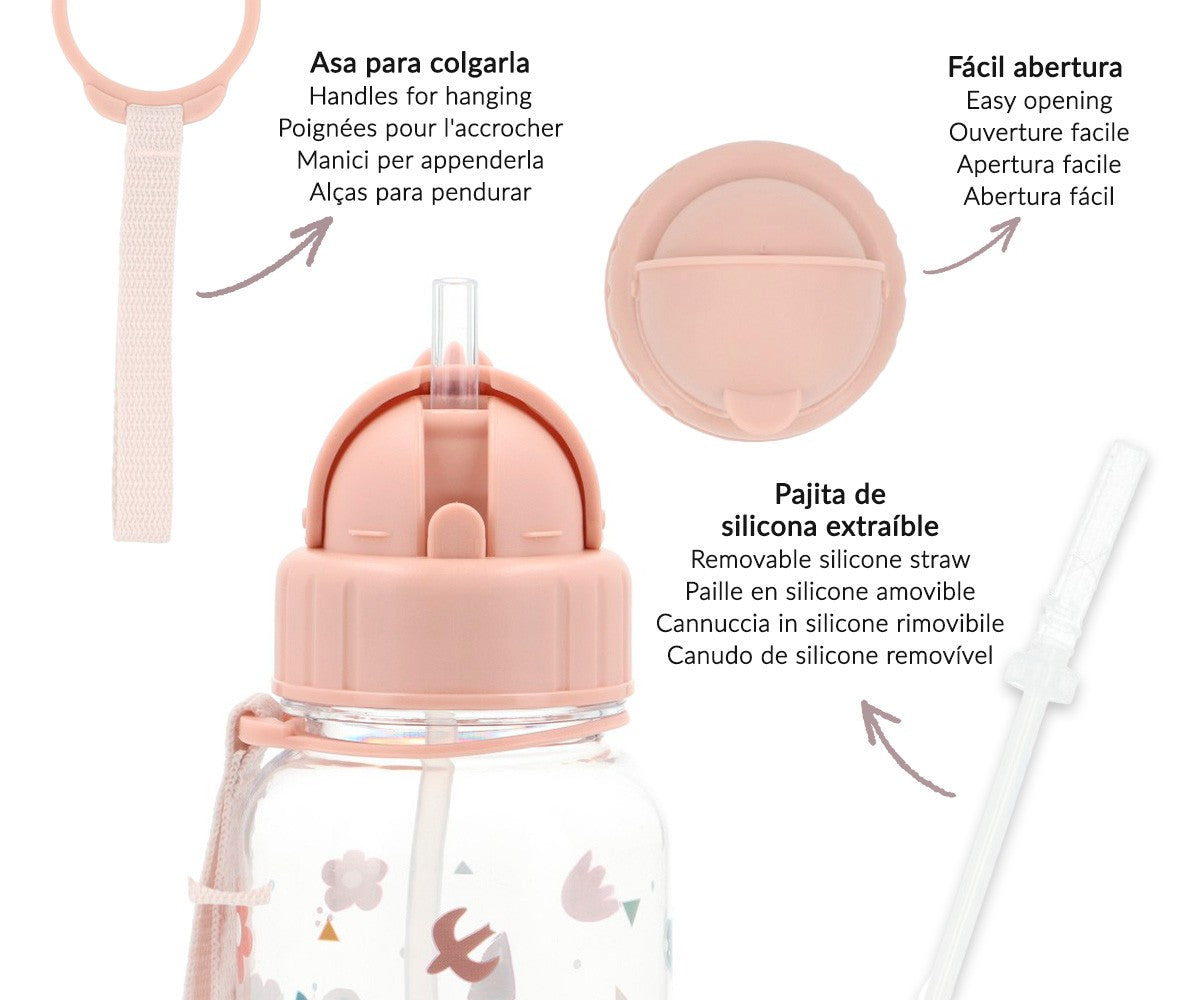 Botella Plástico Geometric Nature - Tutete