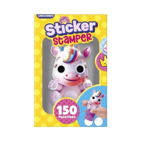 STICKER STAMPER - UNICORNIO -