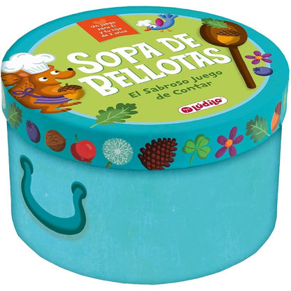 SOPA DE BELLOTAS - UN JUEGO PARA APRENDER A CONTAR - LÚDILO