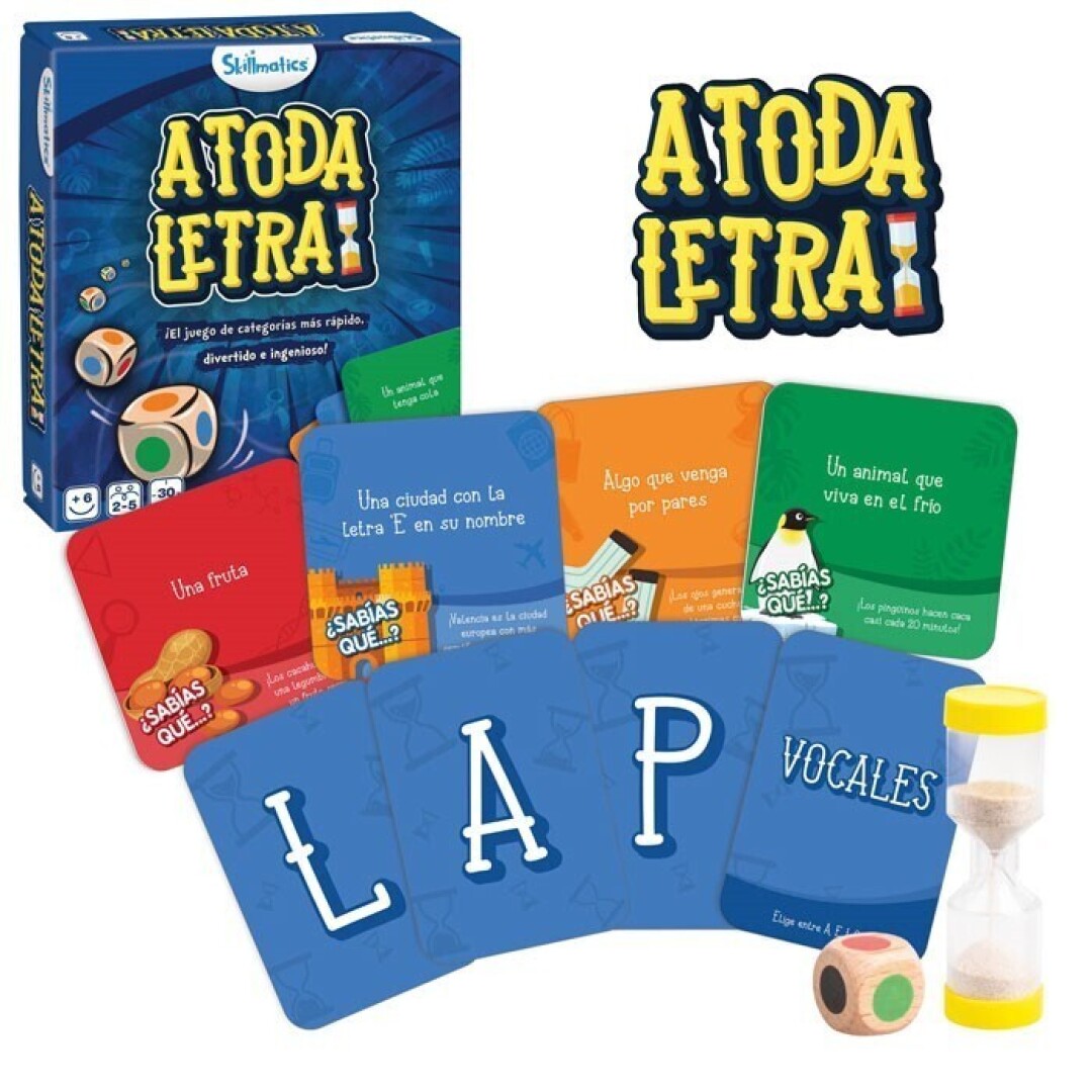 A TODA LETRA- JUEGO DE VELOCIDAD