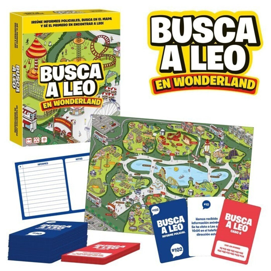 BUSCA A LEO- JUEGO DE INVESTIGACIÓN-