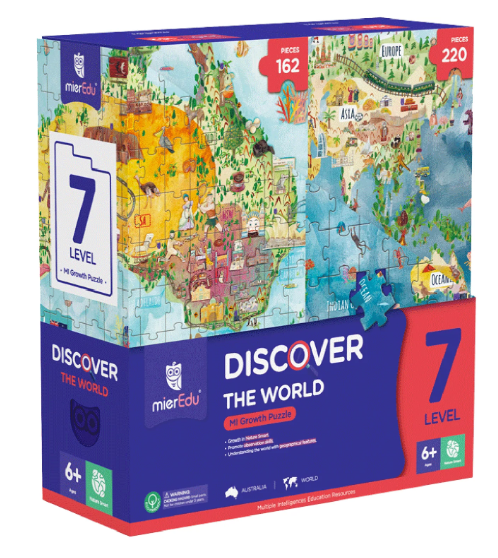 PUZZLE CRECE CONMIGO- DESCUBRIMOS EL MUNDO