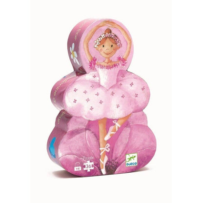 BAILARINA- PUZZLE 36 PIEZAS - CAJA SILUETA
