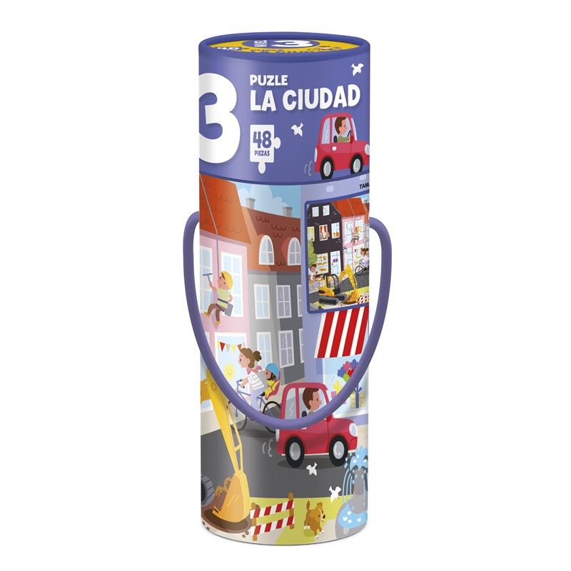 PUZZLE NIVEL 3- LA CIUDAD - IMAGILAND