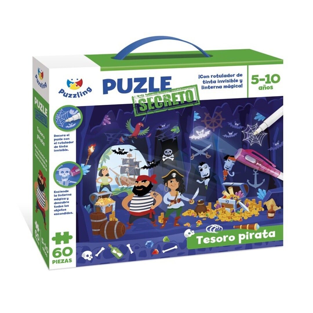 PUZZLE SECRETO - TESORO PIRATA - IMAGILAND