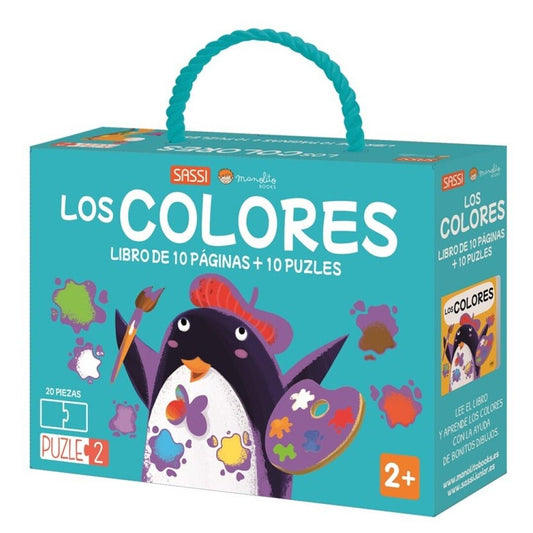 LOS COLORES - LIBRO + PUZZLES - MANOLITO BOOKS