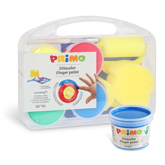 VALIJA PINTURA DE DEDOS+ACCESORIOS - LÍNEA PRIMO