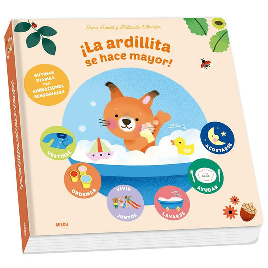 LA ARDILLITA SE HACE MAYOR - PRIMEROS APRENDIZAJES - AUZOU