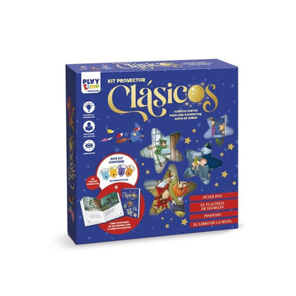 PACK CUENTOS CLÁSICOS - DIAPOSITIVAS + LIBRO ILUSTRADO - ROJO