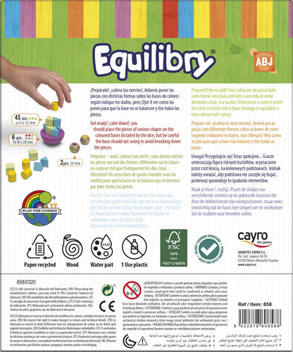 EQUILIBRY -JUEGOS DE HABILIDAD - CAYRO -