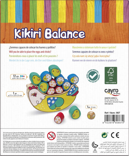 KIKIRI BALANCE - JUEGO DE EQUILIBRIO -