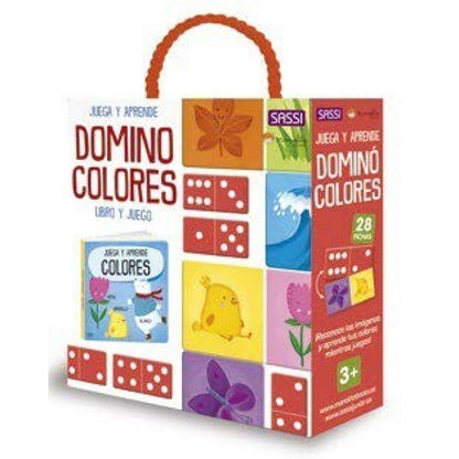 DOMINÓ COLRES - LIBRO+JUEGO - MANOLITO BOOKS