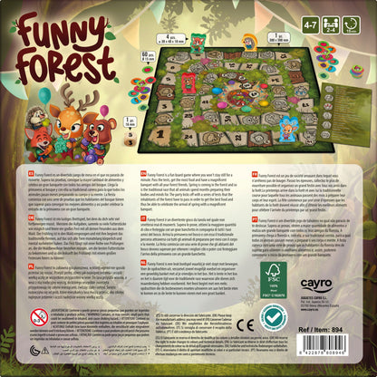 FUNNY FOREST -  JUEGO DE RECORRIDO - CAYRO