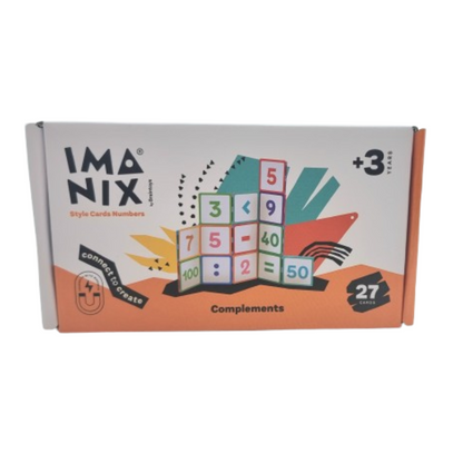 IMANIX TARJETAS MAGNÉTICAS- NÚMEROS- 27 TARJETAS
