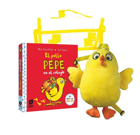 EL POLLO PEPE VA AL COLE - LIBRO + MOCHILA -
