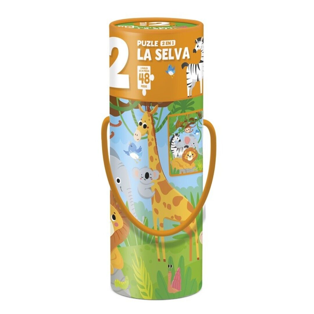 PUZZLE NIVEL 2- LA SELVA - IMAGILAND