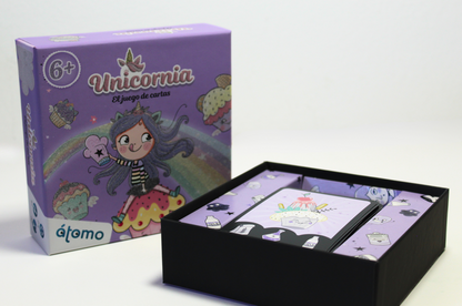 UNICORNIA - JUEGO DE CARTAS - ÁTOMO GAMES