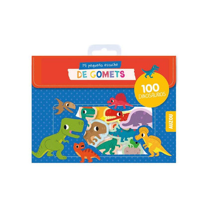 MI PEQUEÑO ESTUCHE DE GOMETS - DINOSAURIOS - AUZOU