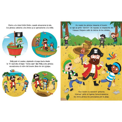 HAZ TU PROPIO BARCO PIRATA - MÁS DE 20 PIEZAS- MANOLITO BOOKS