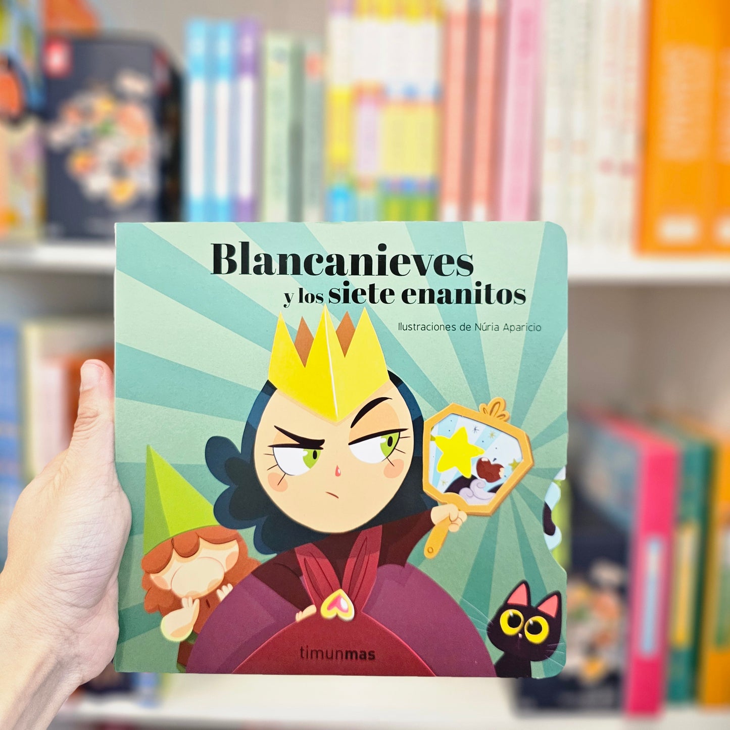 BLANCANIEVES Y LOS SIETE ENANITOS- CUENTO CON MECANISMOS