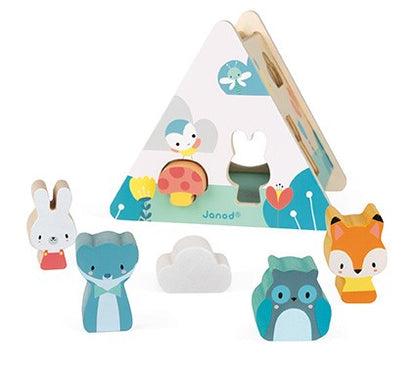 ANIMALES DEL BOSQUE - CAJA CON FORMAS -