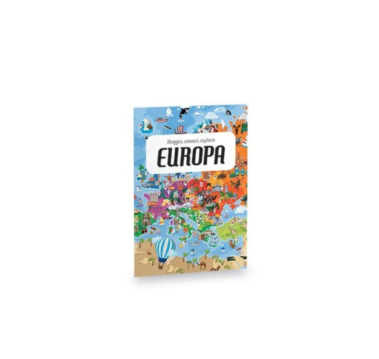 EUROPA - PUZZLE CIRCULAR 210 PIEZAS + LIBRO - MANOLITO BOOKS