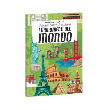 MONUMENTOS DEL MUNDO - PUZZLE OVAL + 32 FIGURAS + PÓSTER + LIBRO - MANOLITO BOOKS