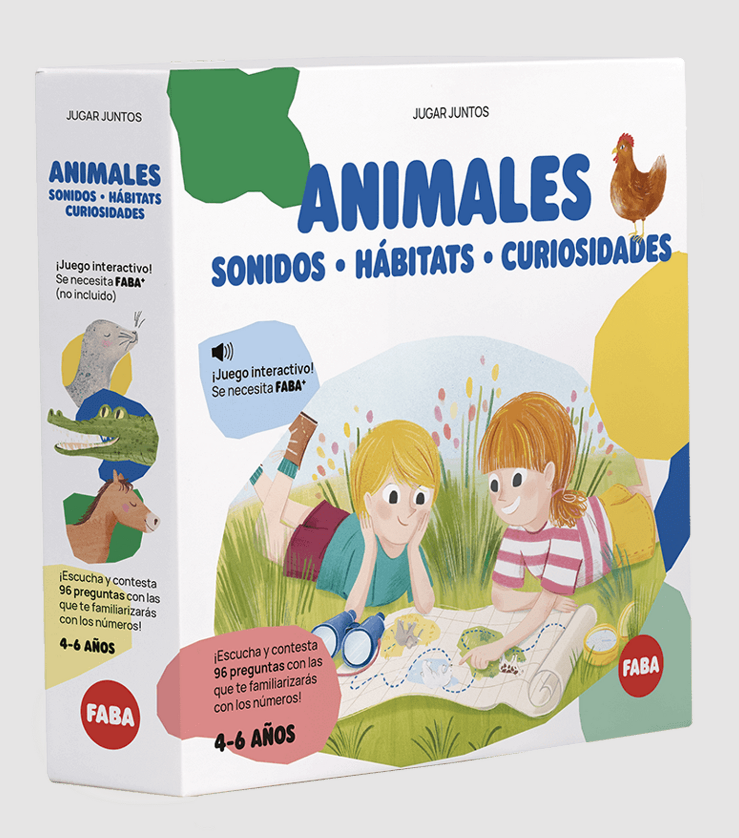JUGAR JUNTOS ANIMALES - SONIDOS, HÁBITAT, CURIOSIDADES - ALTAVOZ FABA