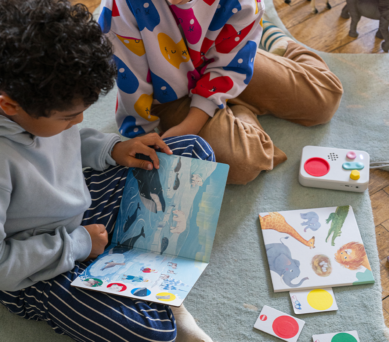 JUGAR JUNTOS ANIMALES - SONIDOS, HÁBITAT, CURIOSIDADES - ALTAVOZ FABA