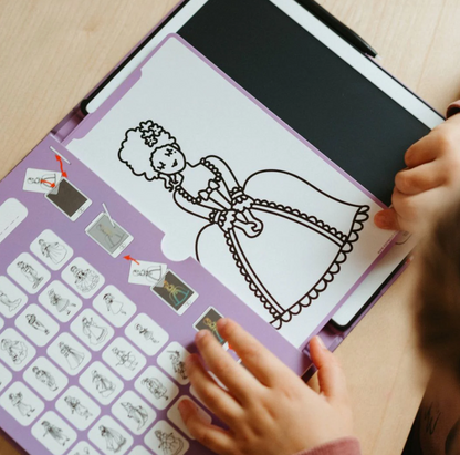 KIDYDRAW TRAVEL - PRINCESAS - KIDYWOLF