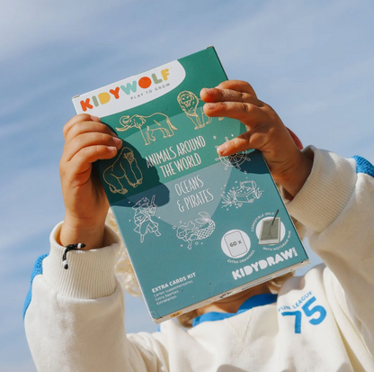 PLANTILLAS  PARA KIDYDRAW TRAVEL - ANIMALES OCÉANO & PIRATAS - KIDYWOLF