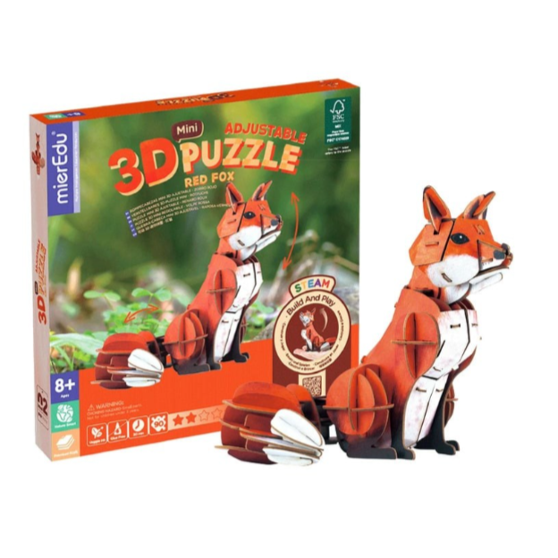 MINI PUZZLE ECO 3D - ZORRO-