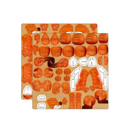 MINI PUZZLE ECO 3D - ZORRO-