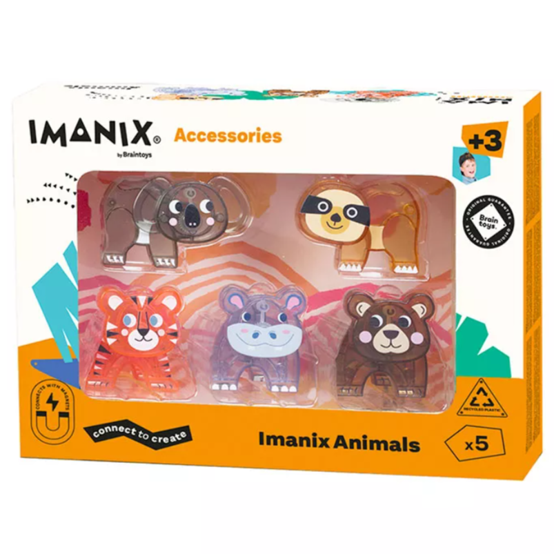 IMANIX ANIMALS SAVANNAH - 5 PIEZAS-