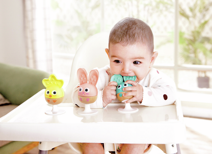 SET DE SONAJEROS ADHESIVOS + MORDEDOR - HAPE -