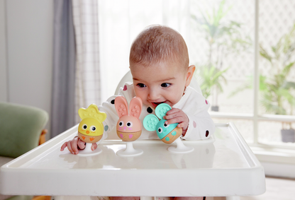 SET DE SONAJEROS ADHESIVOS + MORDEDOR - HAPE -