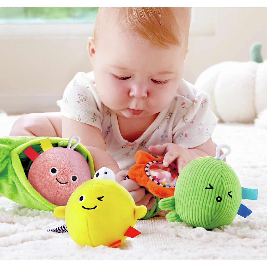 LOS AMIGOS DE PEA PO - JUGUETE SENSORAIL PARA BEBÉS - HAPE