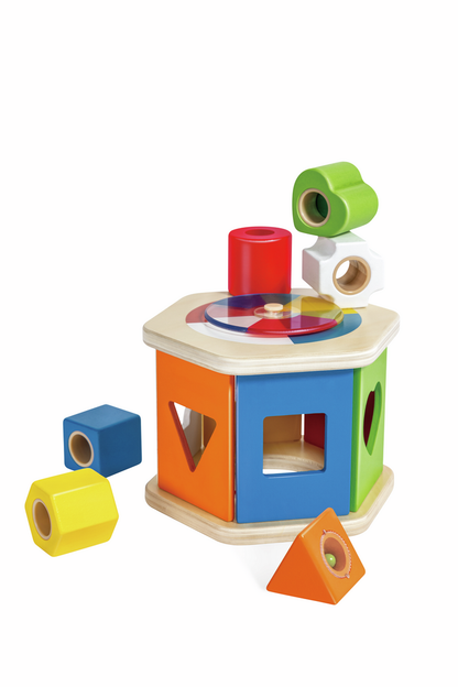 WOODEN WONDER - CLASIFICADOR DE FORMAS Y COLORES