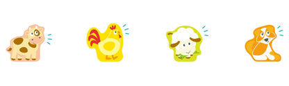 PUZZLE SONIDO DE GRANJA - HAPE