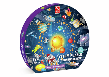 SISTEMA SOLAR- PUZZLE CON SOL LED -