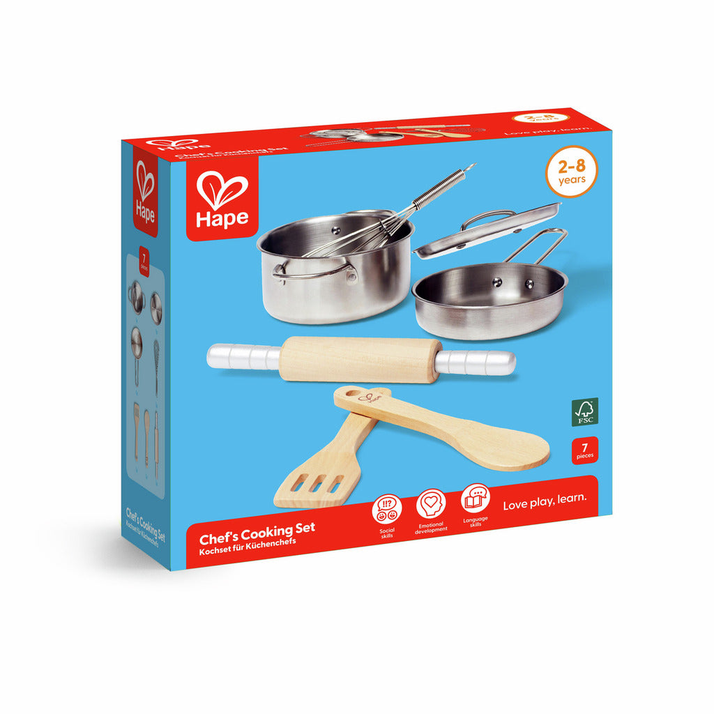 JUEGO DE COCINA PARA CHEF - HAPE