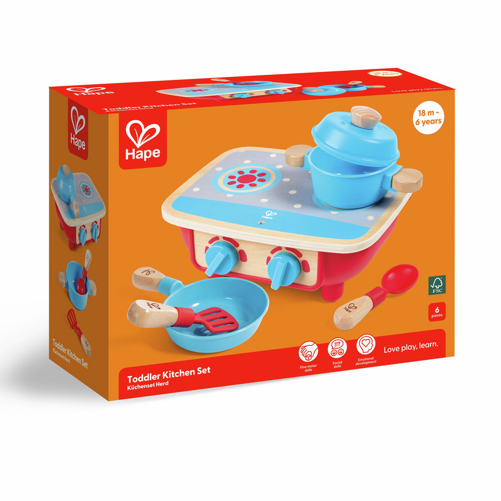 JUEGO DE COCINA DE MADERA - HAPE