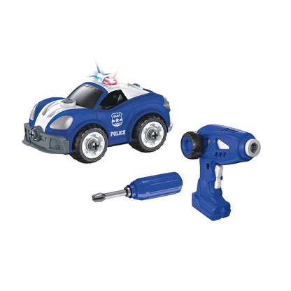 AUTO POLICÍA- CONSTRUYE TU PROPIO AUTO CON MANDO- BUKI