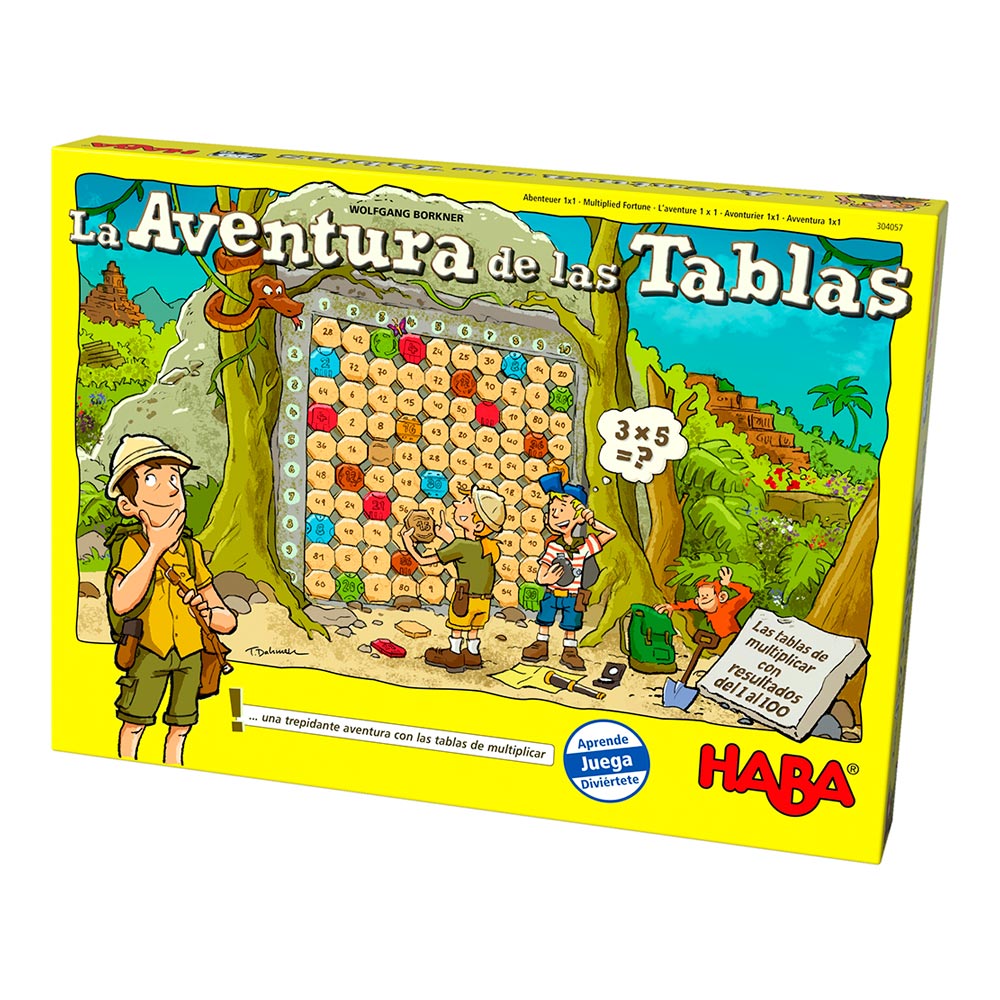 LA AVENTURA DE LAS TABLAS - HABA -