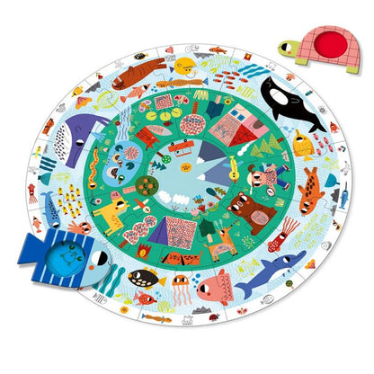 PUZZLE XXL- DESCUBRE ANIMALES - GOULA
