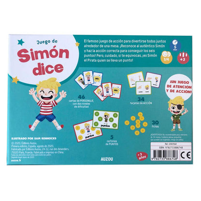 SIMÓN DICE - UN JUEGO DE ATENCIÓN Y ACCIÓN