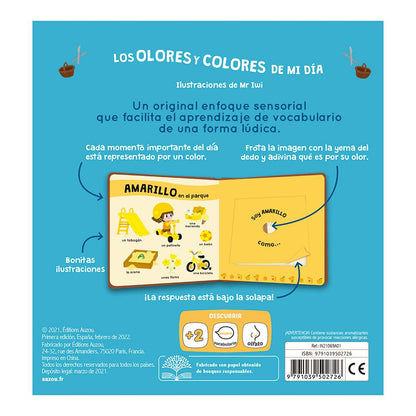 MI LIBRO DE OLORES Y COLORES: MI DÍA