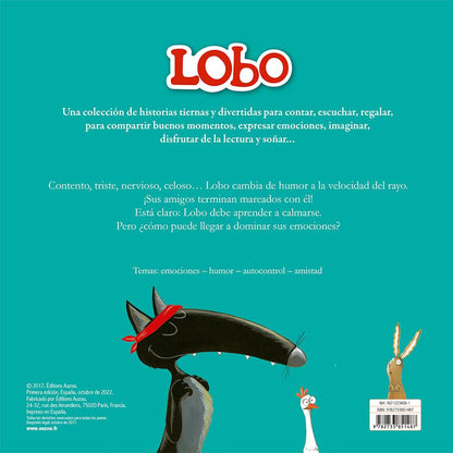 EL LOBO QUE DOMINÓ SUS EMOCIONES -AUZOU