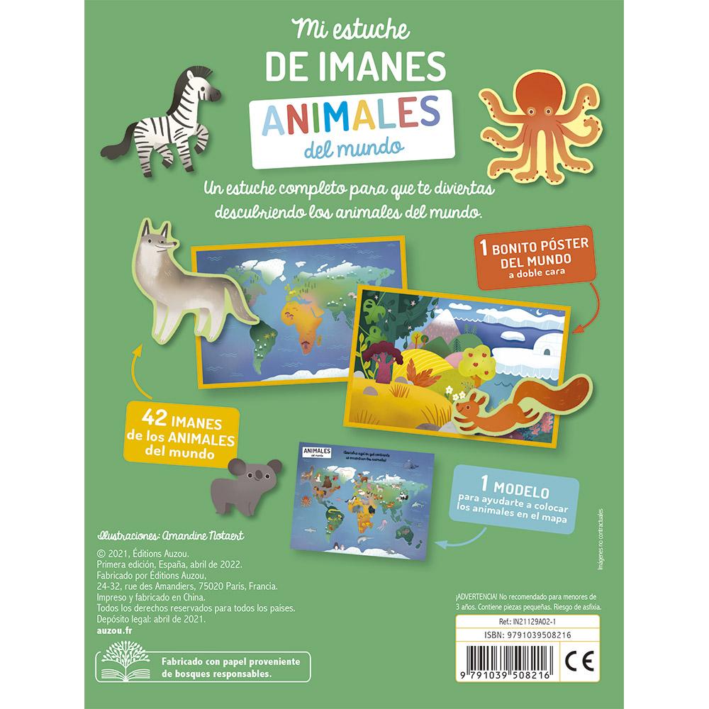 MI ESTUCHE DE IMANES: ANIMALES DEL MUNDO