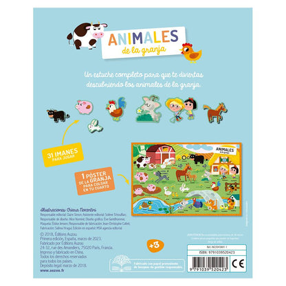 MI ESTUCHE DE IMANES: ANIMALES DE LA GRANJA-